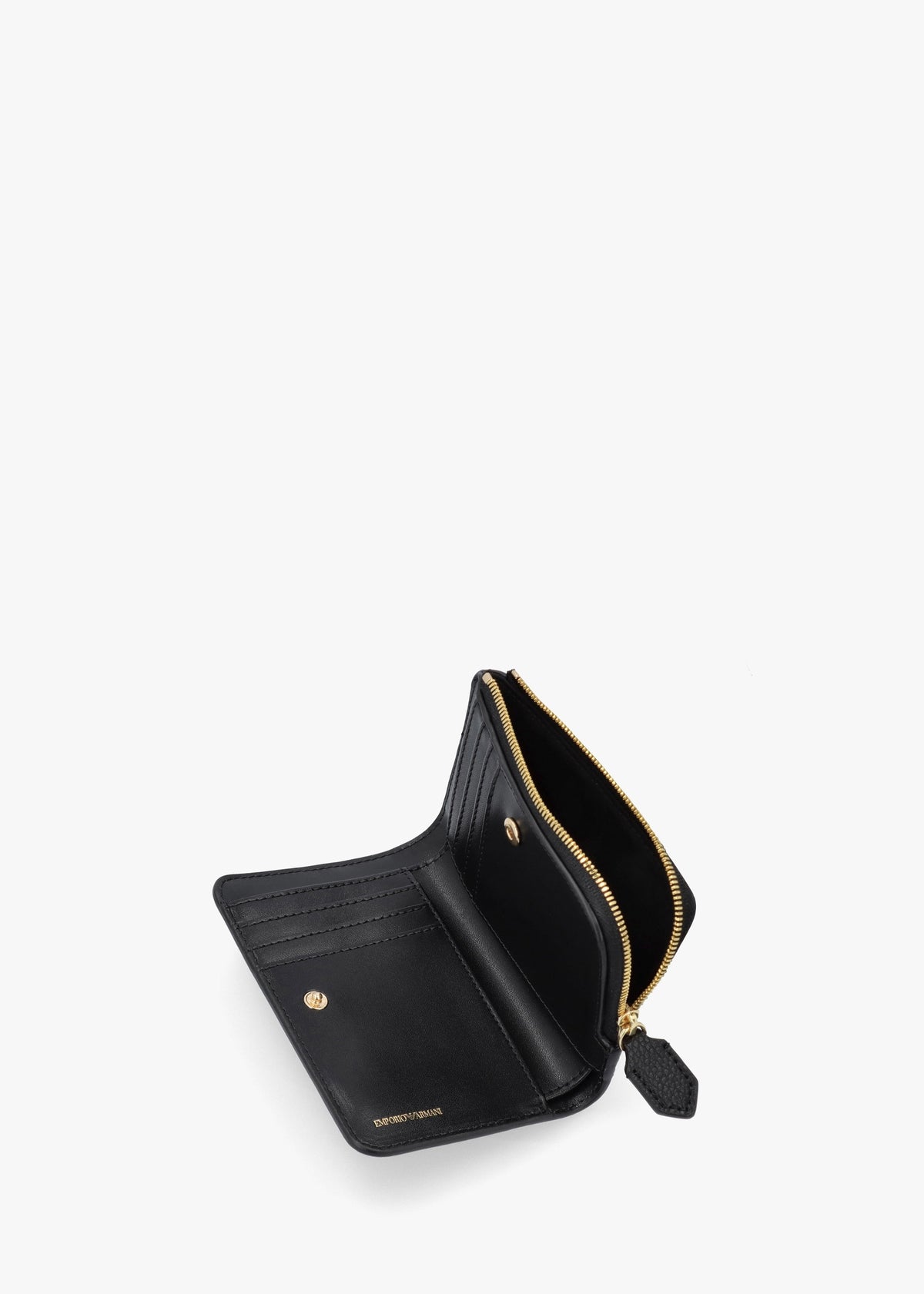 Myea Black Bi-Fold Coin Purse