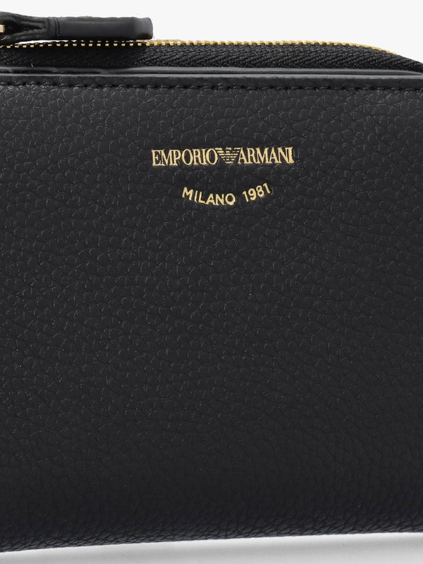 Myea Black Bi-Fold Coin Purse