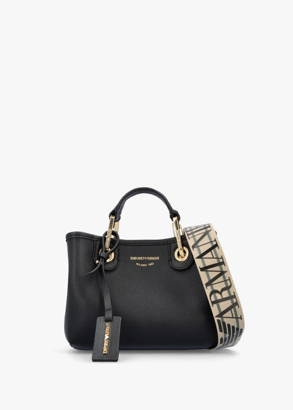 X Small Black Cross-Body Shopper Bag