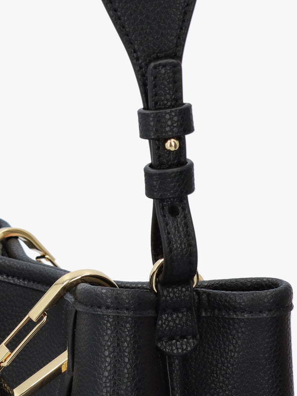 X Small Black Cross-Body Shopper Bag