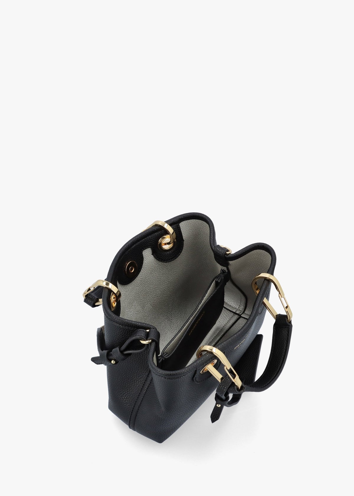 X Small Black Cross-Body Shopper Bag