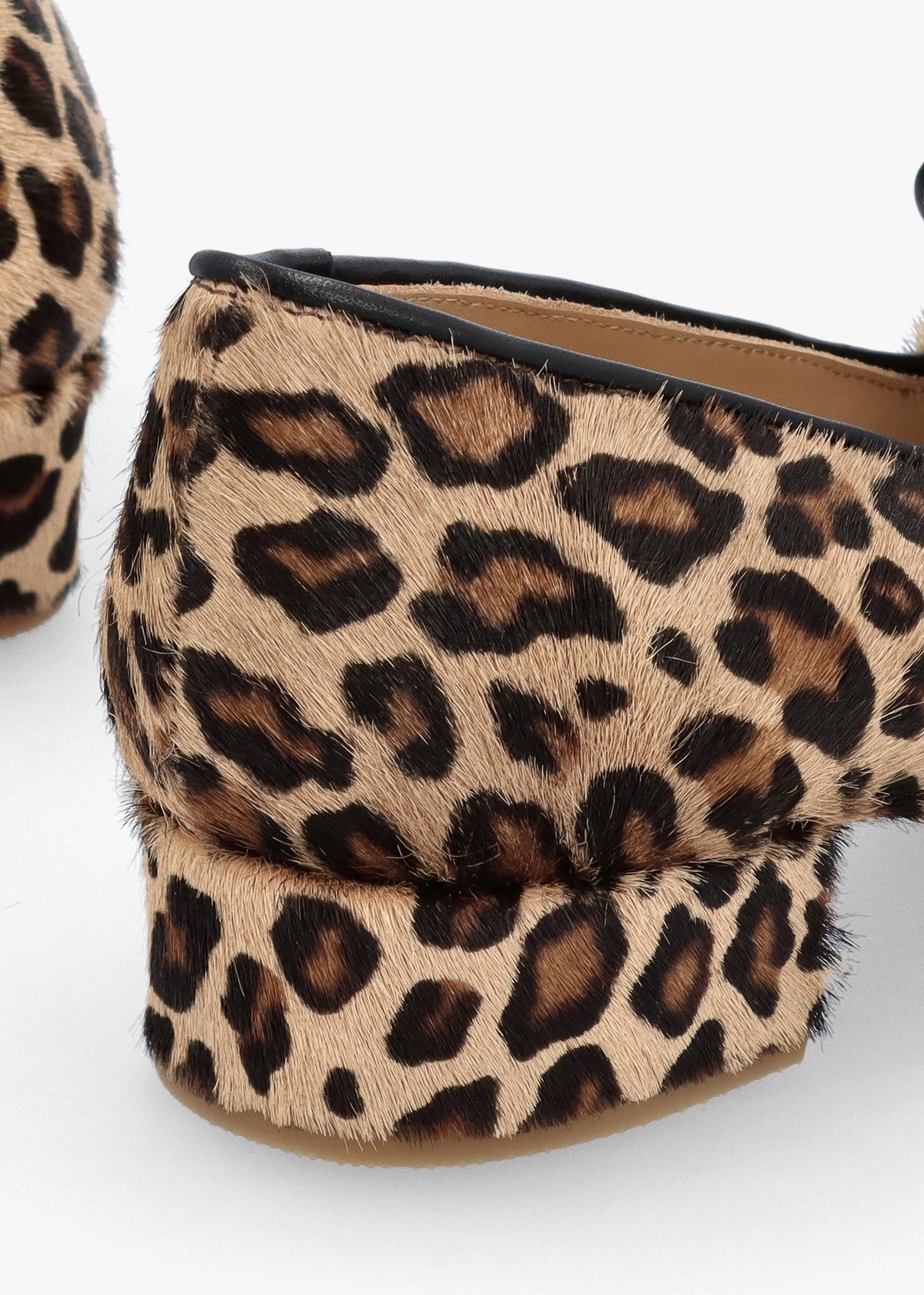 Pasco Leopard Pony Hair Snaffle Loafers