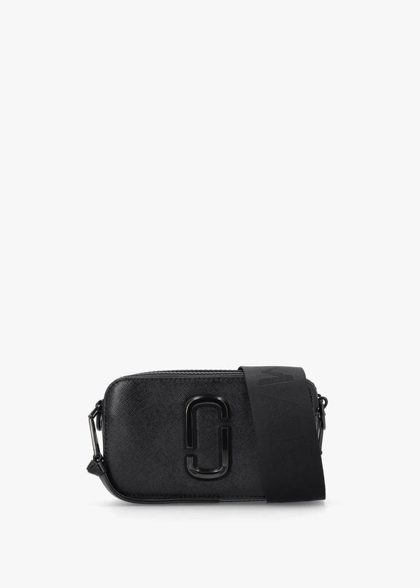 The Snapshot DTM Black Leather Camera Bag