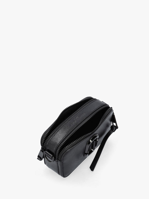 The Snapshot DTM Black Leather Camera Bag