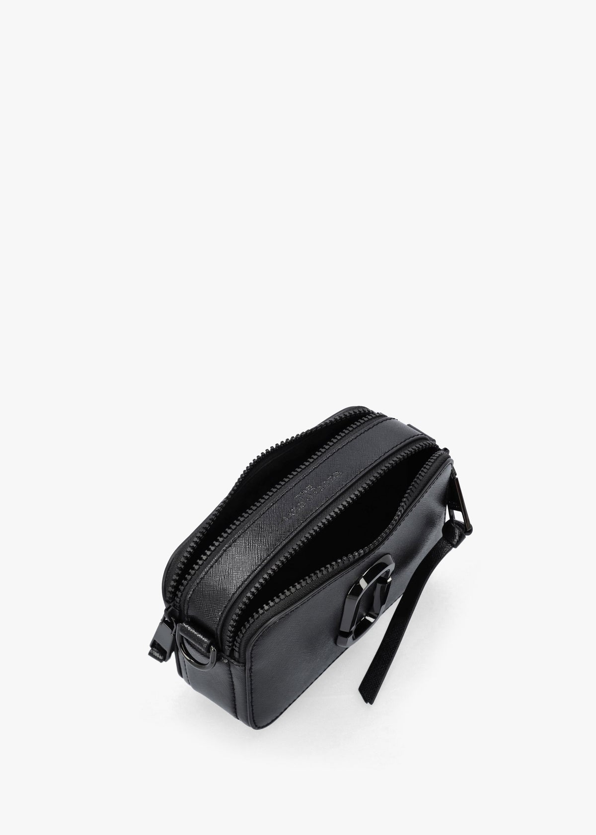 The Snapshot DTM Black Leather Camera Bag