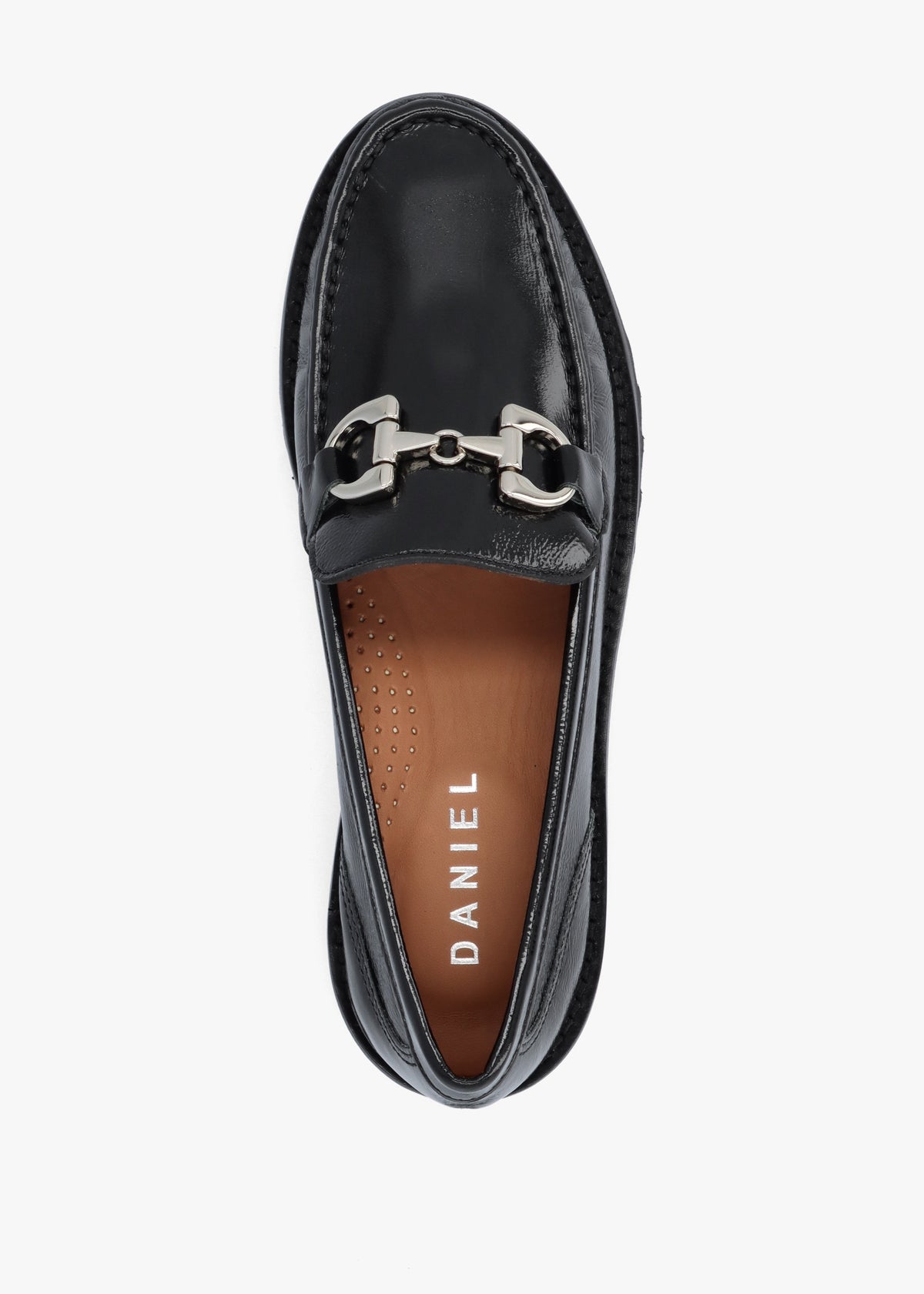 Garrera Black Patent Leather Chunky Loafers