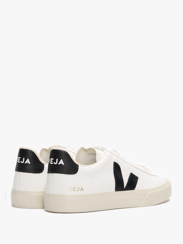 Men's Campo Chromefree Leather Extra White Black Trainers