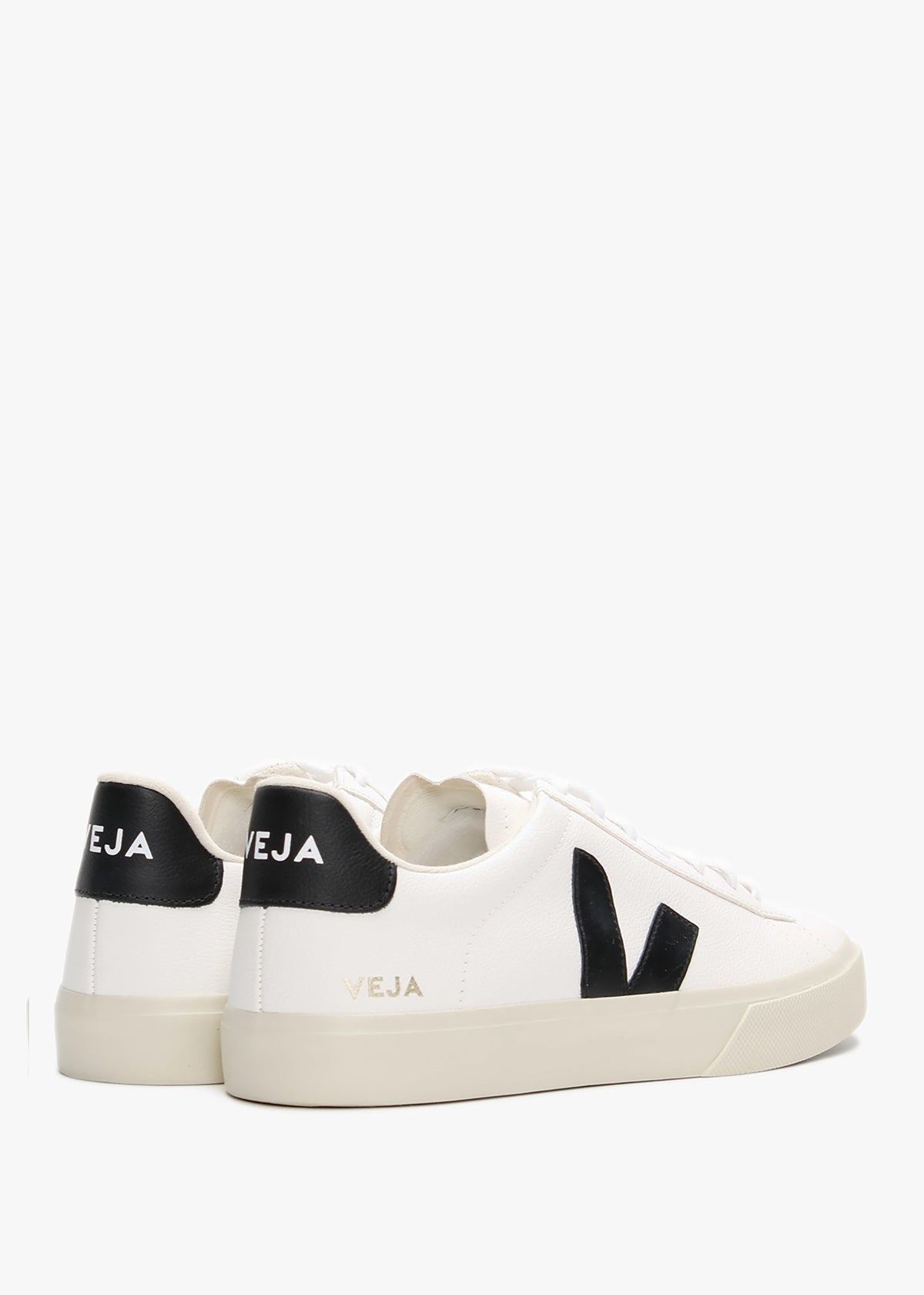 Men's Campo Chromefree Leather Extra White Black Trainers