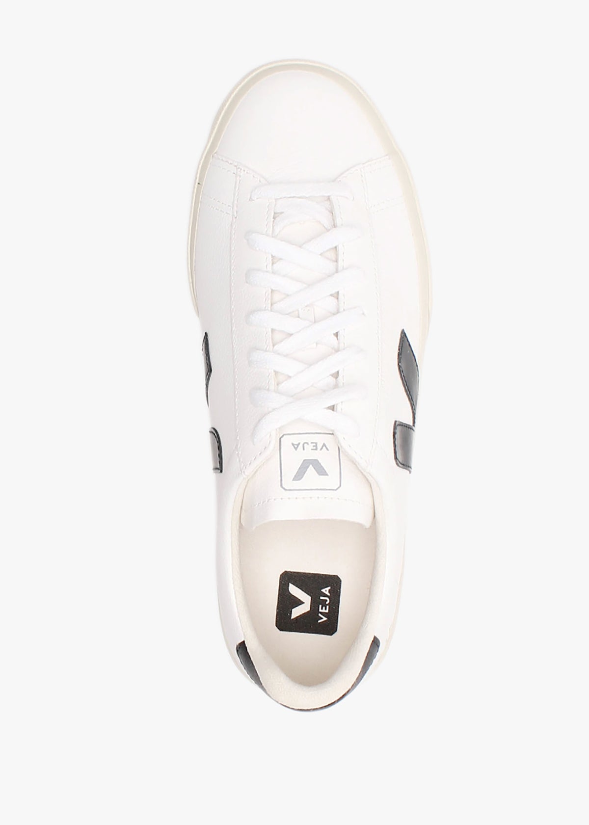 Men's Campo Chromefree Leather Extra White Black Trainers