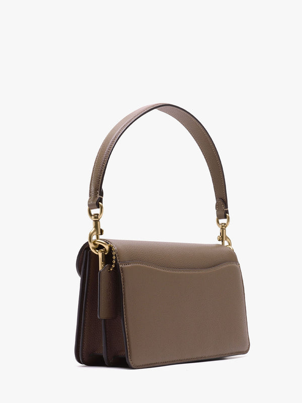 Tabby 26 Dark Stone Leather Shoulder Bag