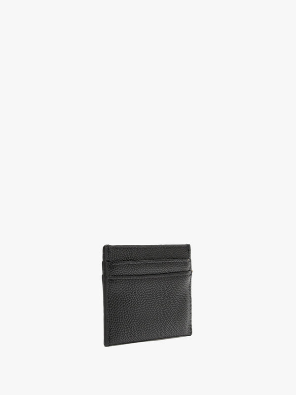 Divina Black Pebbled Card Case