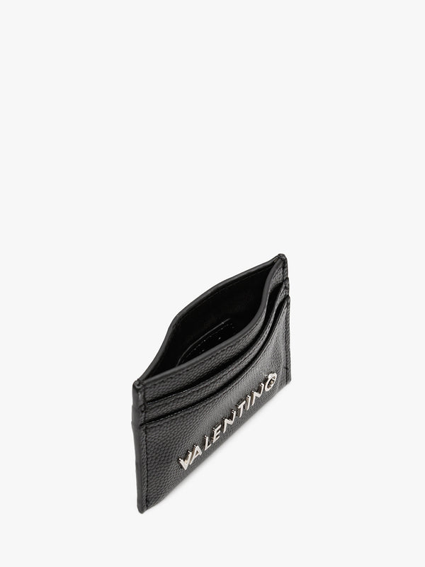 Divina Black Pebbled Card Case