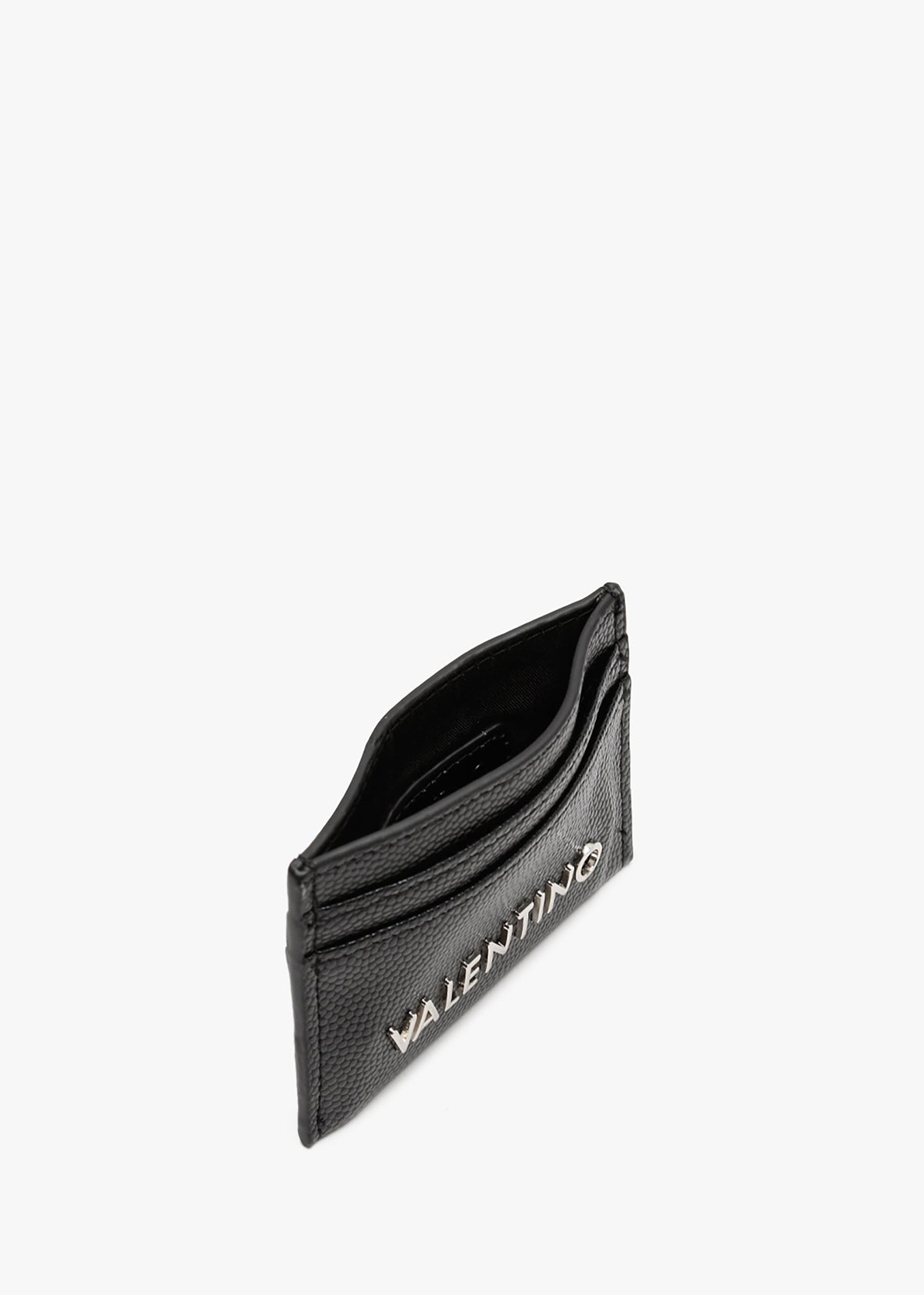 Divina Black Pebbled Card Case