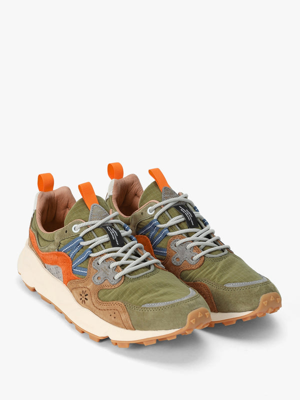 Men’s Yamano 3 Military Suede & Nylon Trainers