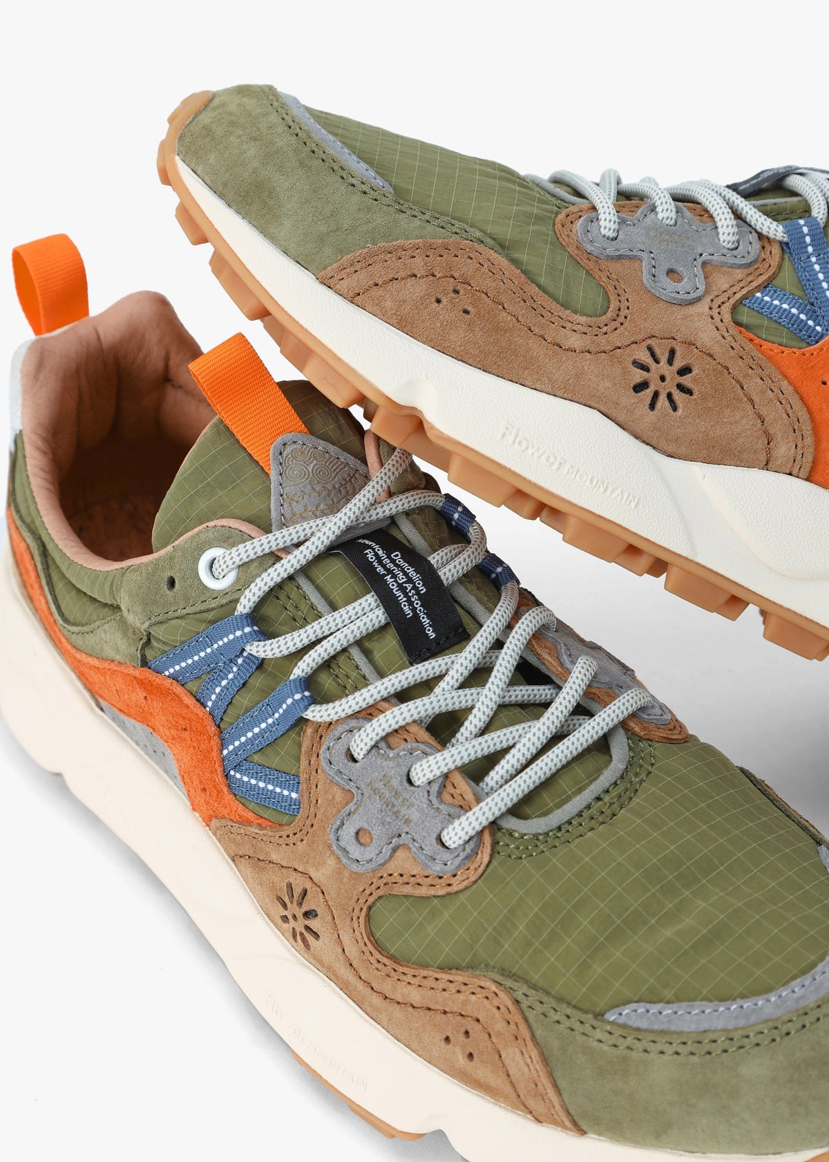 Men’s Yamano 3 Military Suede & Nylon Trainers