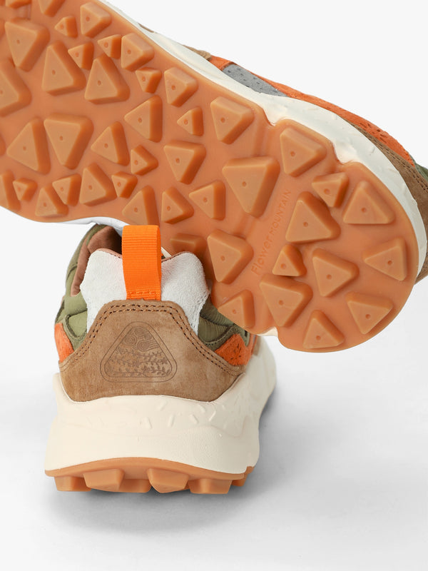 Men’s Yamano 3 Military Suede & Nylon Trainers