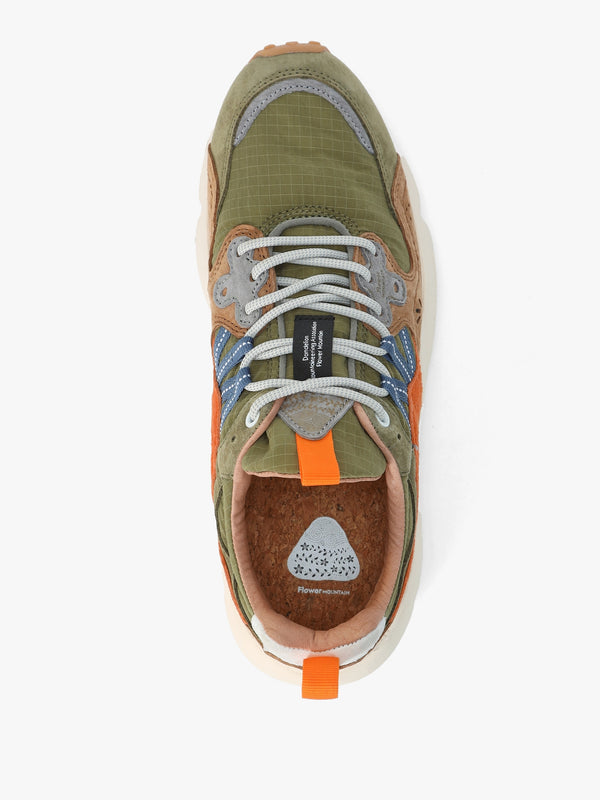 Men’s Yamano 3 Military Suede & Nylon Trainers