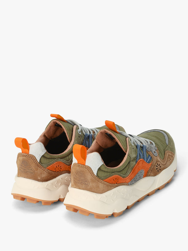 Men’s Yamano 3 Military Suede & Nylon Trainers