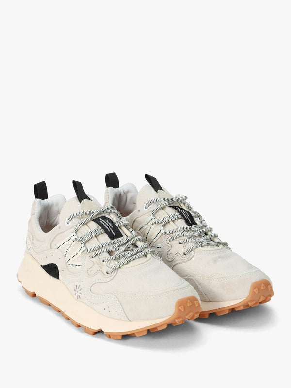 Men’s Yamano 3 Uni Grey Suede & Canvas Trainers