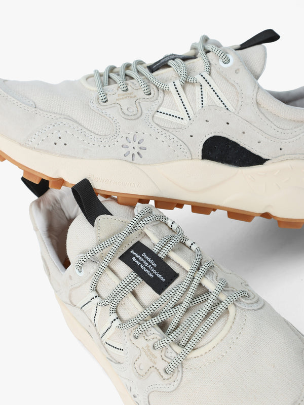 Men’s Yamano 3 Uni Grey Suede & Canvas Trainers