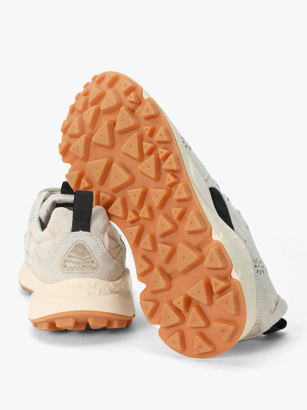 Men’s Yamano 3 Uni Grey Suede & Canvas Trainers