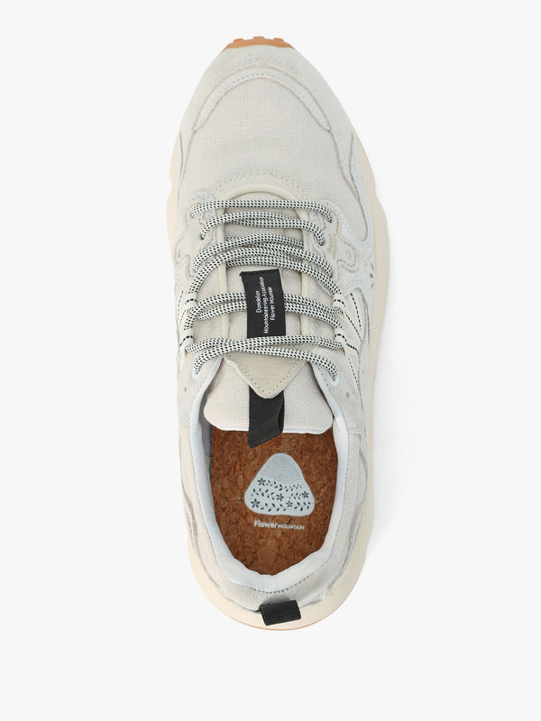 Men’s Yamano 3 Uni Grey Suede & Canvas Trainers