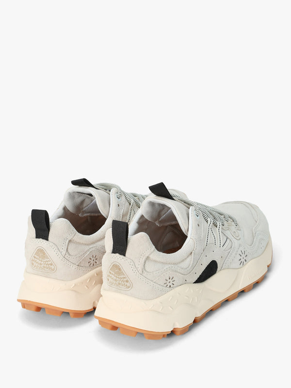 Men’s Yamano 3 Uni Grey Suede & Canvas Trainers