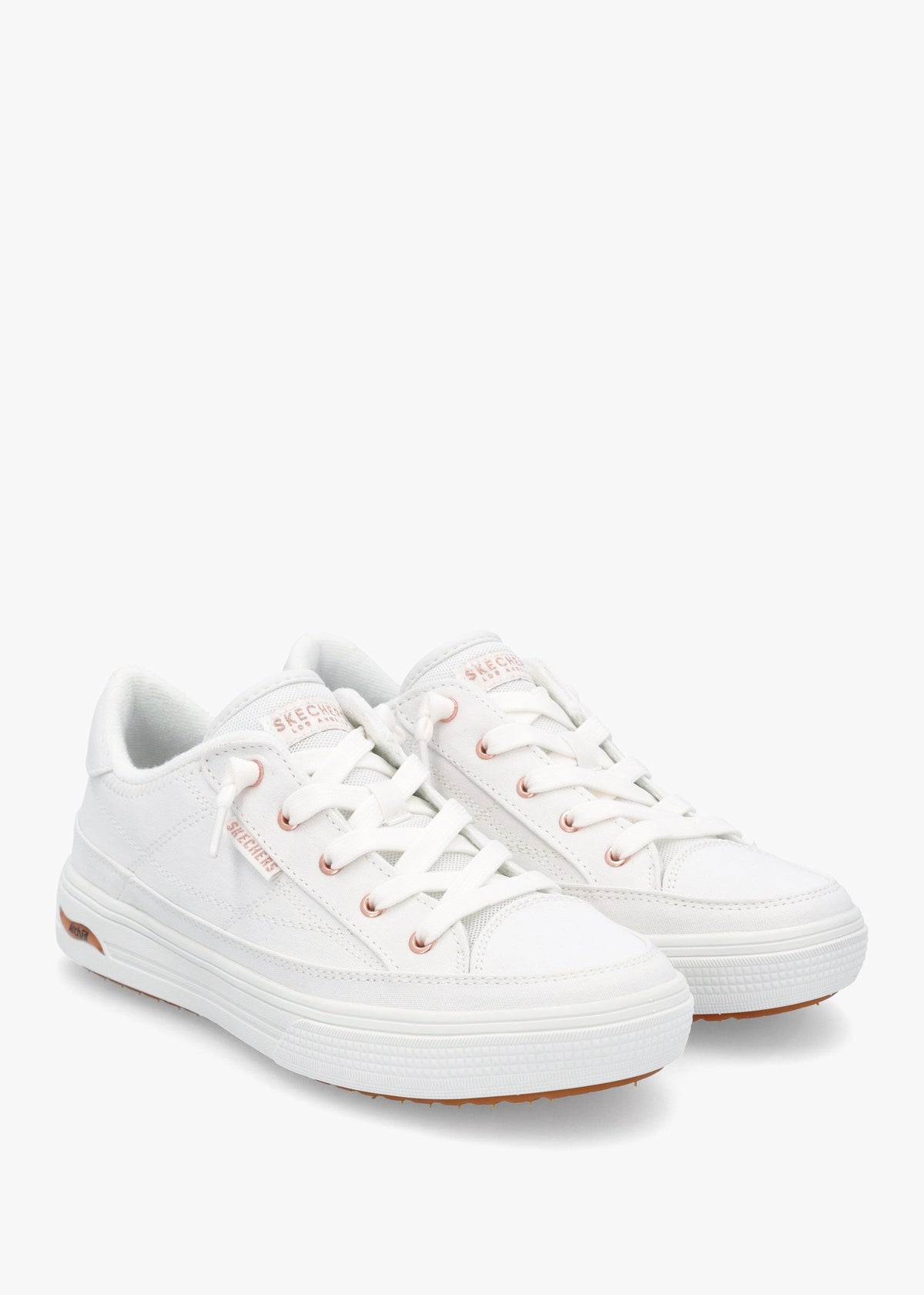 Women’s Vegan Arch Fit Meet Ya There White Trainers