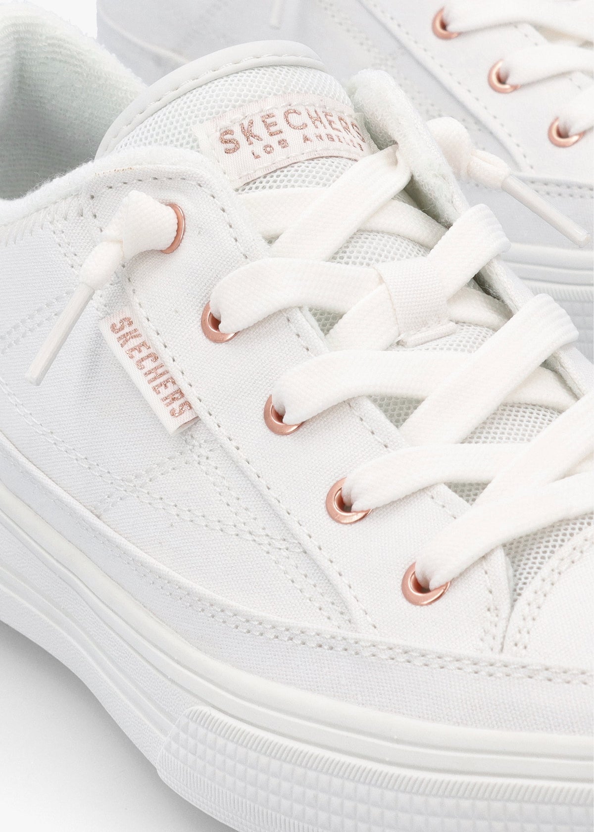 Women’s Vegan Arch Fit Meet Ya There White Trainers