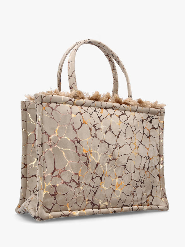 One-Of-A-Kind Ammoudi Large Multicoloured Tote Bag