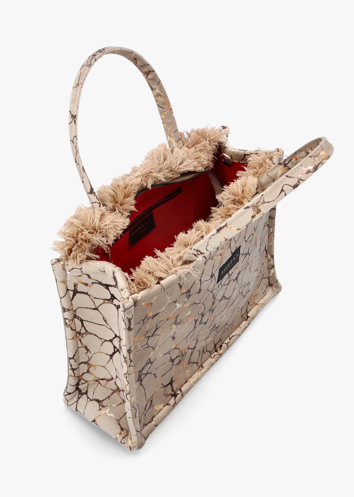 One-Of-A-Kind Ammoudi Large Multicoloured Tote Bag