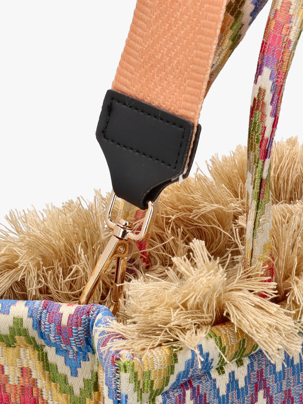 One-Of-A-Kind Cecilia Medium Multicoloured Tote Bag