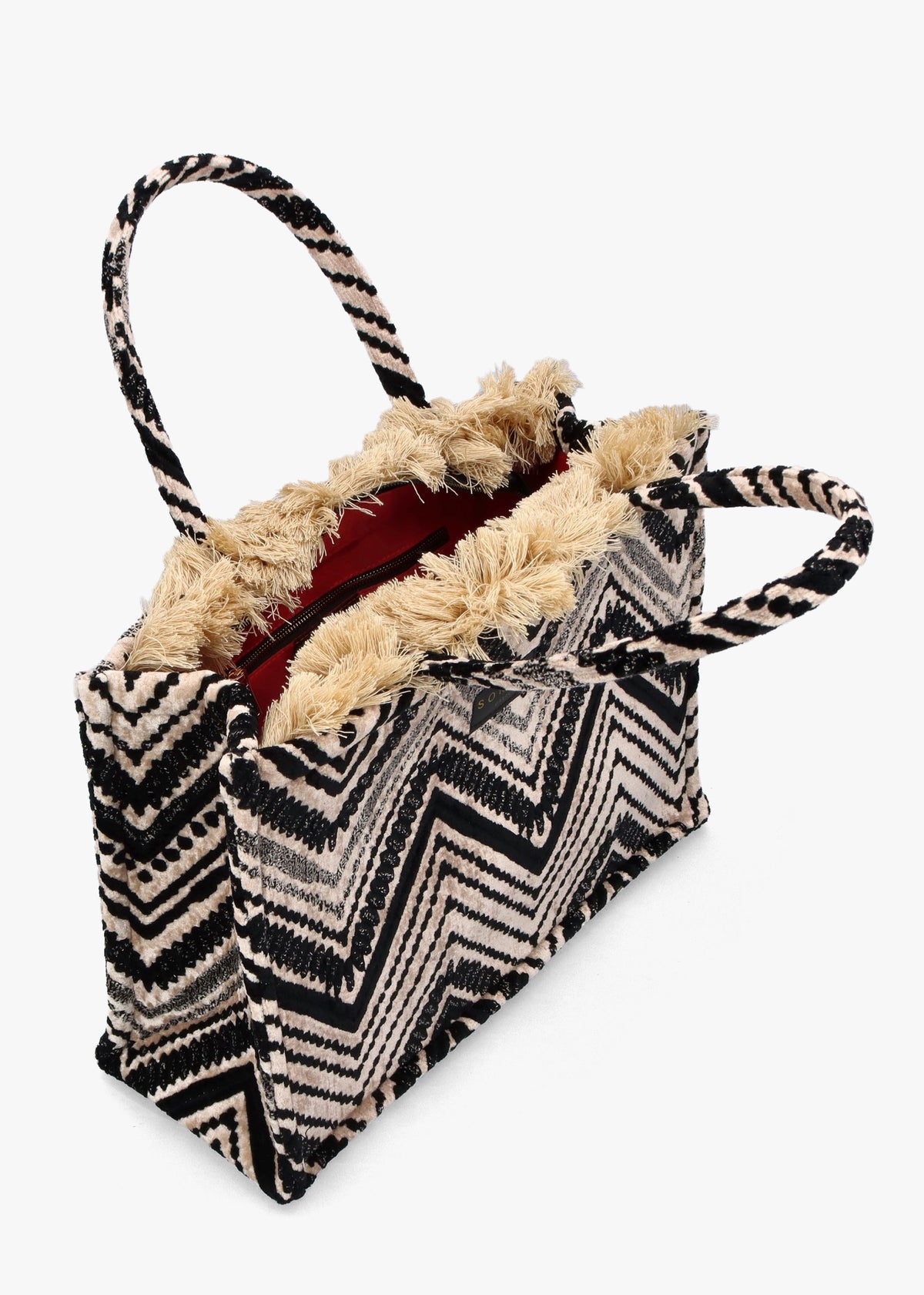 One-Of-A-Kind Koufonisi Large Multicoloured Tote Bag