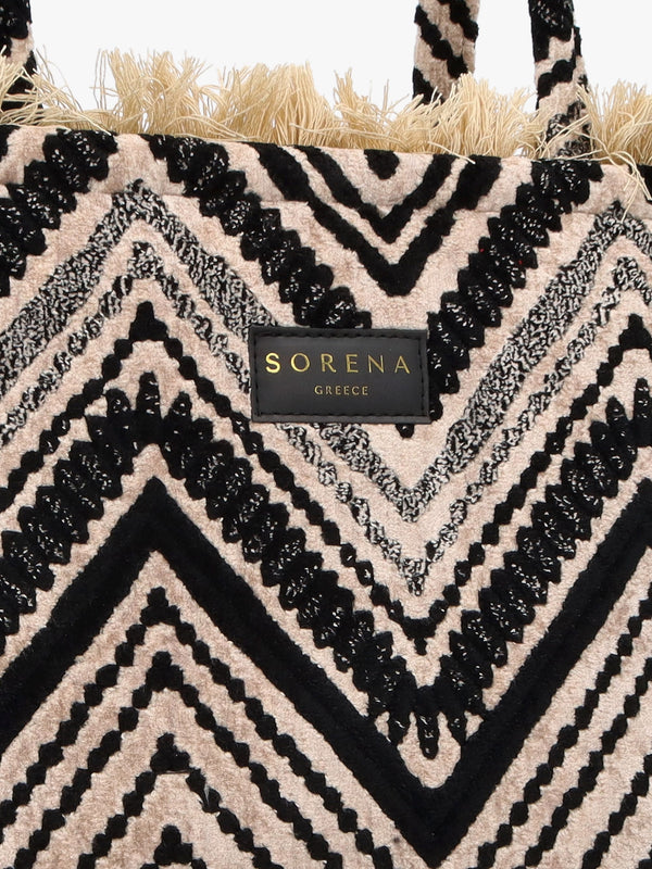 One-Of-A-Kind Koufonisi Large Multicoloured Tote Bag