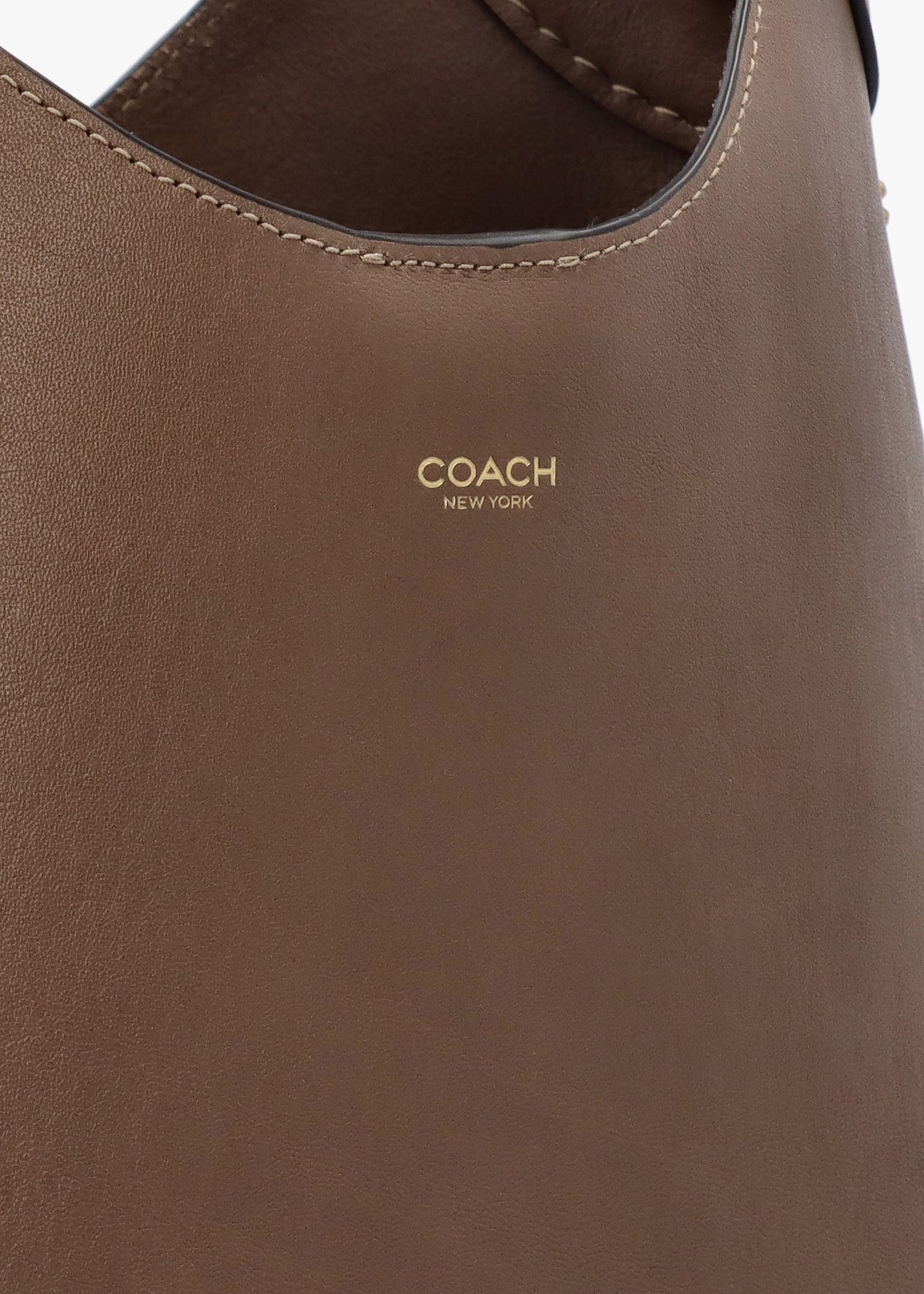 Brooklyn 28 Dark Stone Leather Shoulder Bag