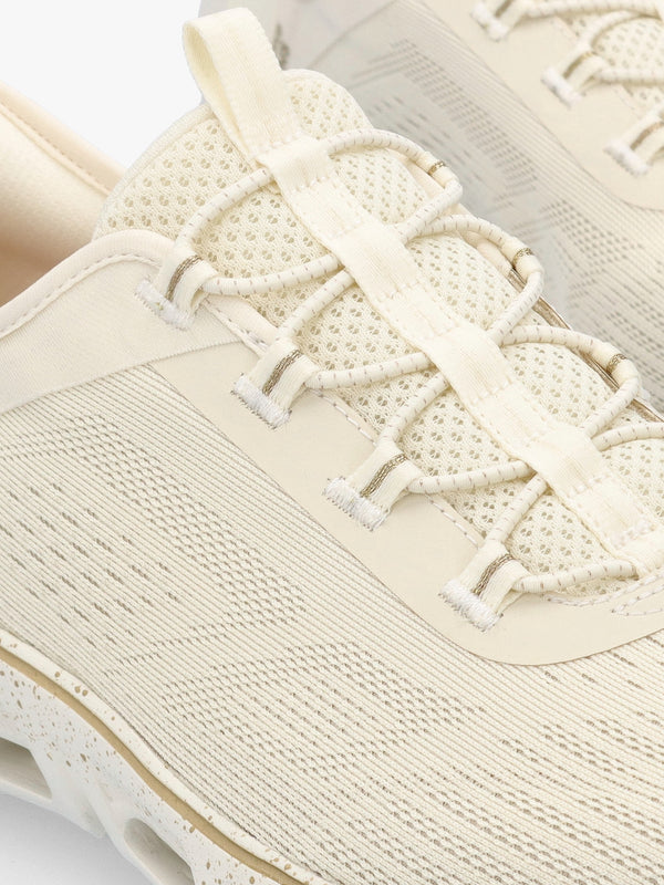 Women’s Vegan Glide Step Gratify Pace Natural Gold Trainers