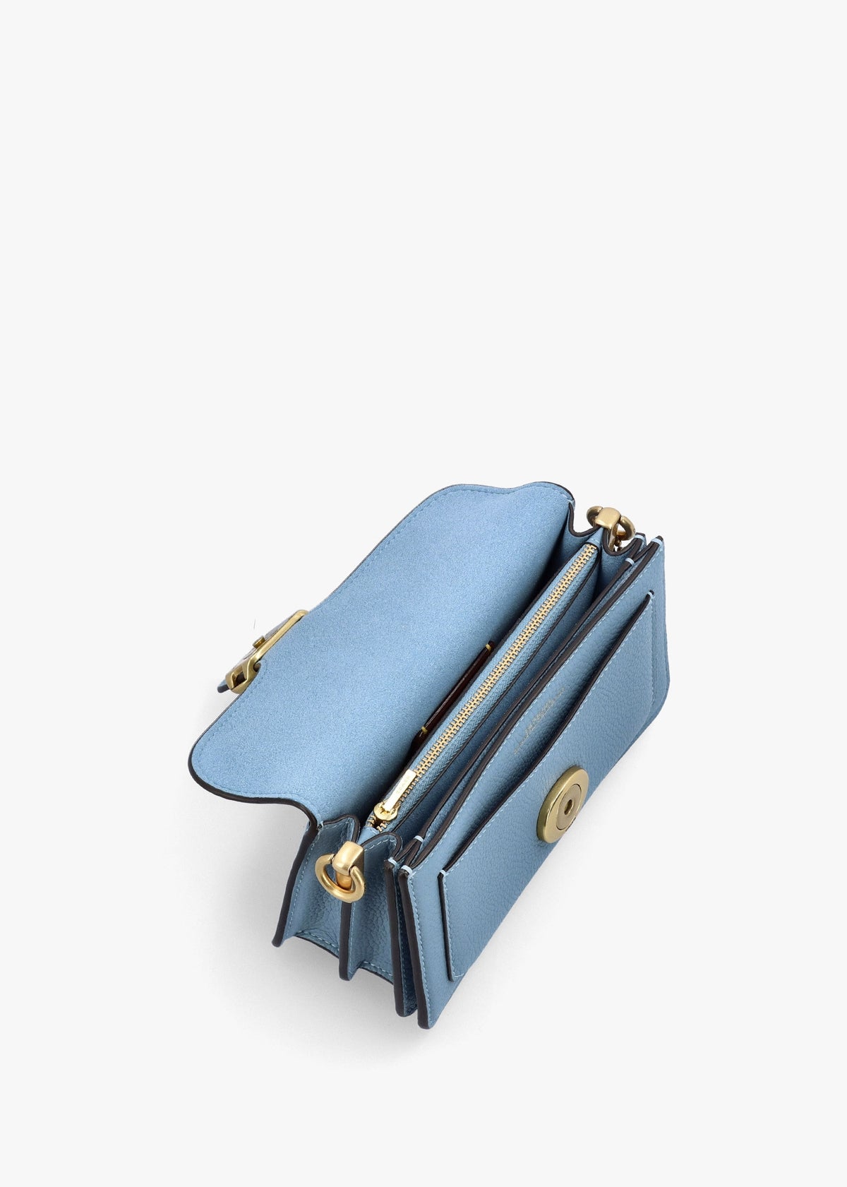 Tabby 20 Bluebell Leather Shoulder Bag