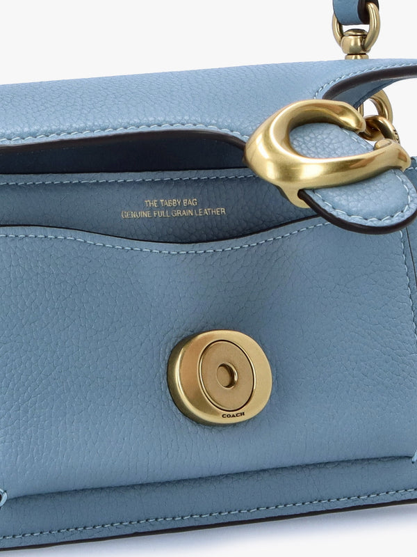 Tabby 20 Bluebell Leather Shoulder Bag