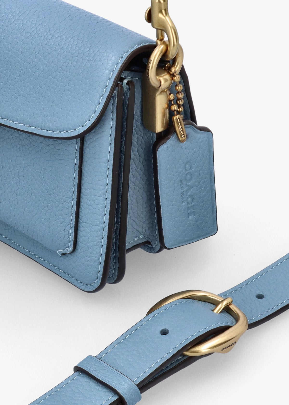 Tabby 20 Bluebell Leather Shoulder Bag