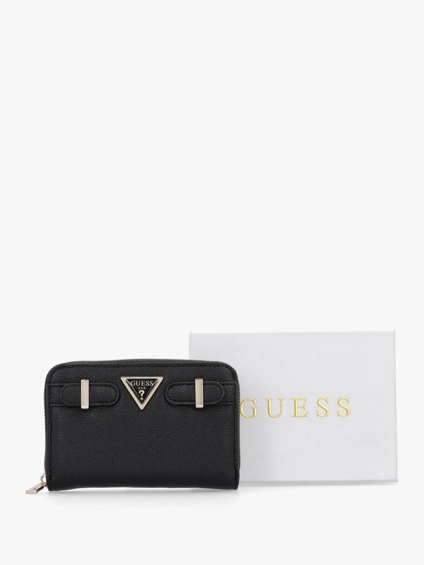 Eco Ali Black Zip Around Wallet