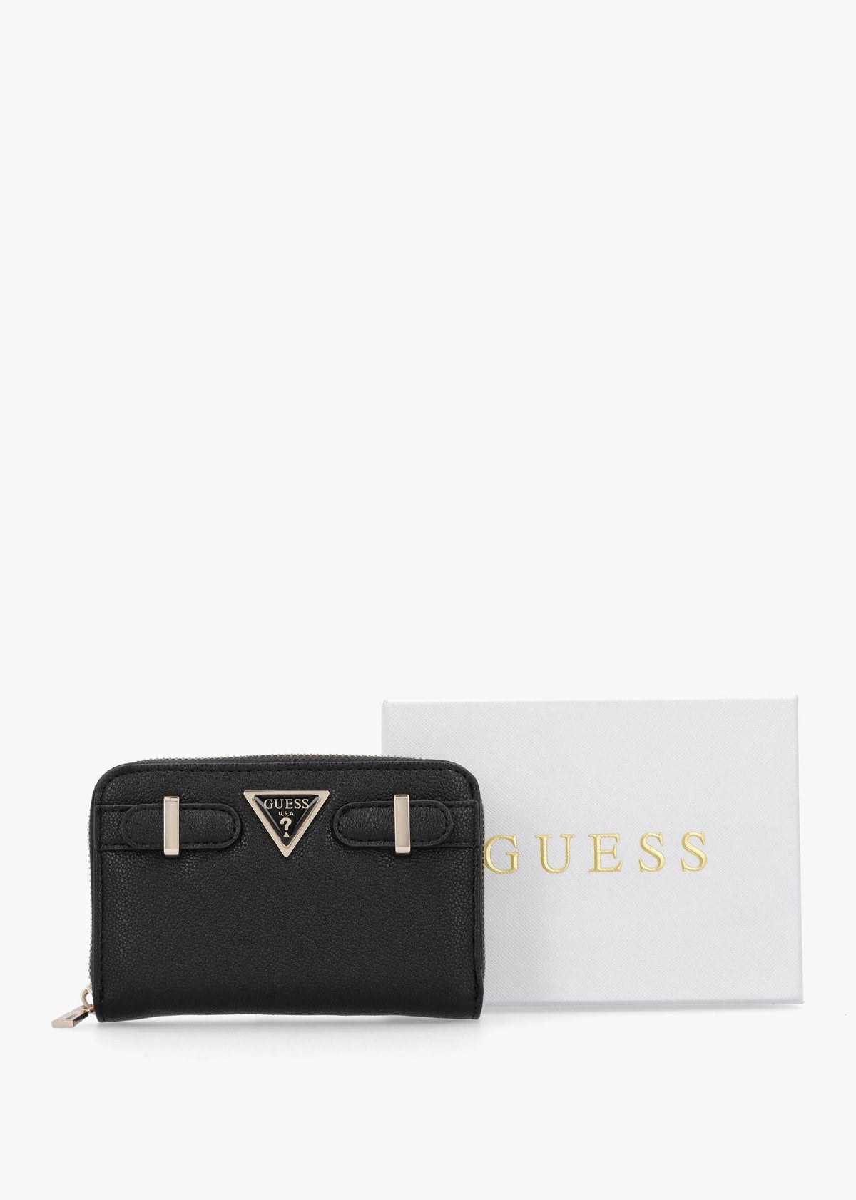 Eco Ali Black Zip Around Wallet