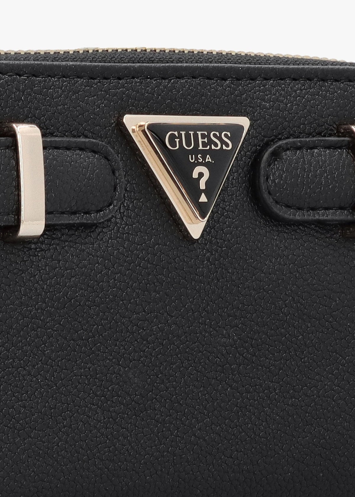 Eco Ali Black Zip Around Wallet