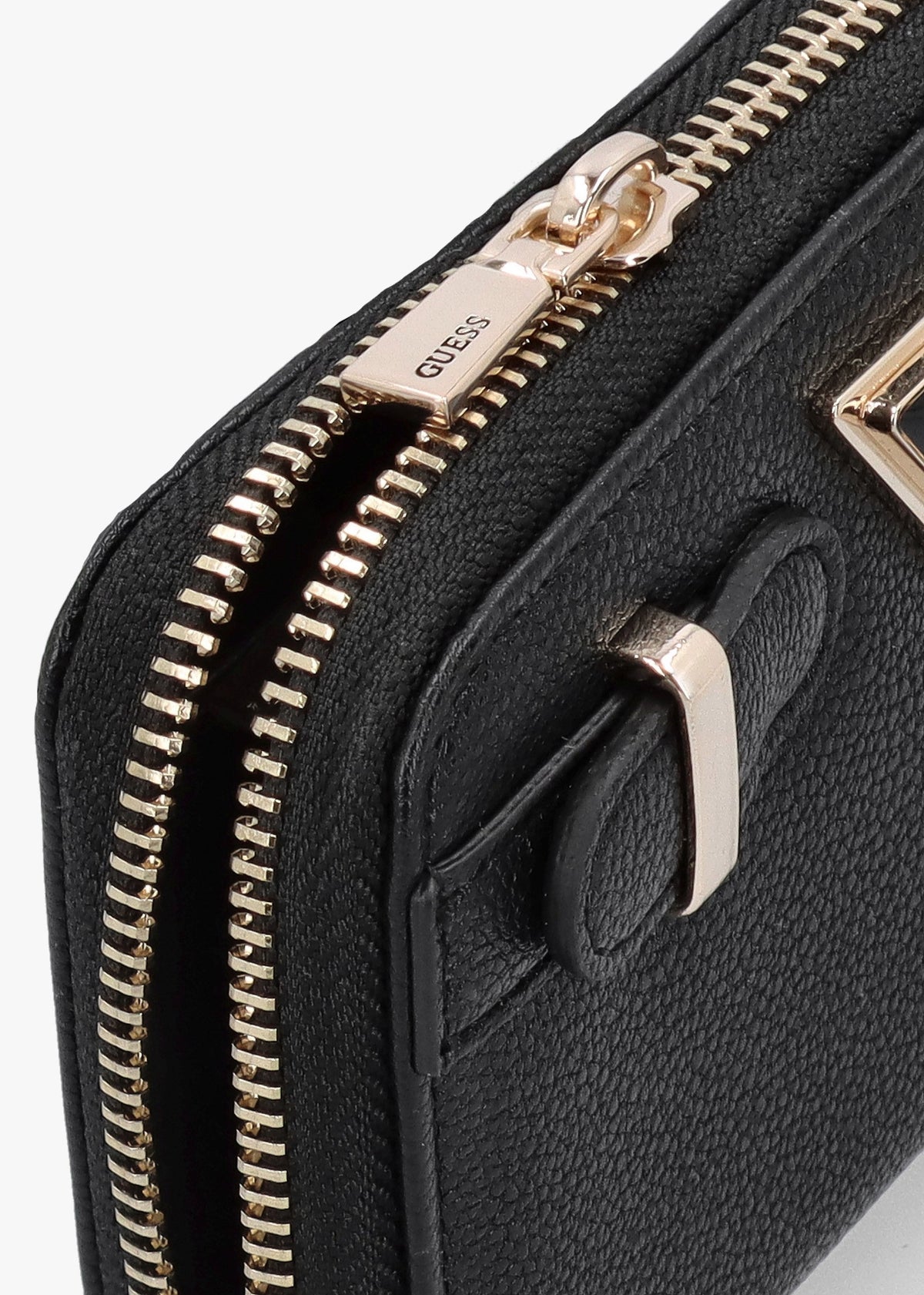 Eco Ali Black Zip Around Wallet