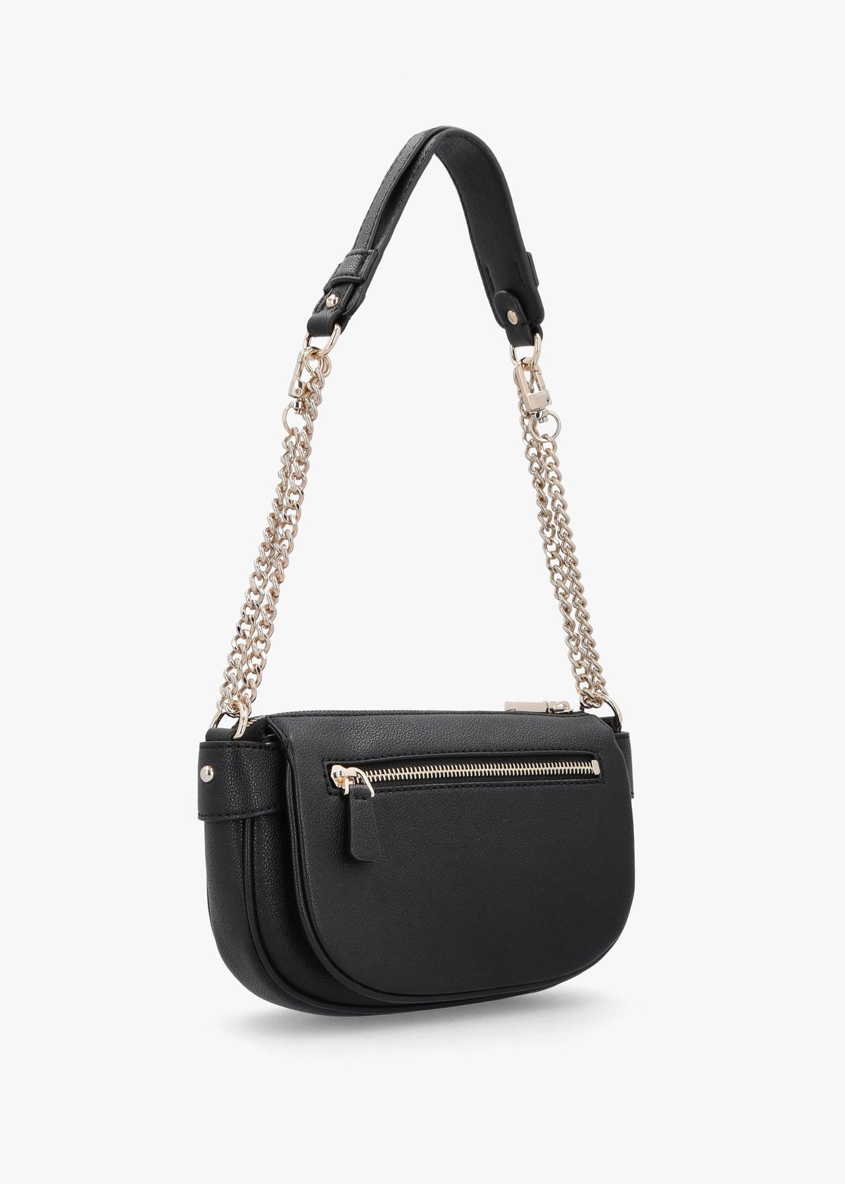 Fedora Black Shoulder Bag