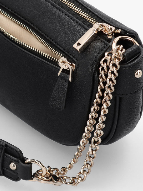 Fedora Black Shoulder Bag