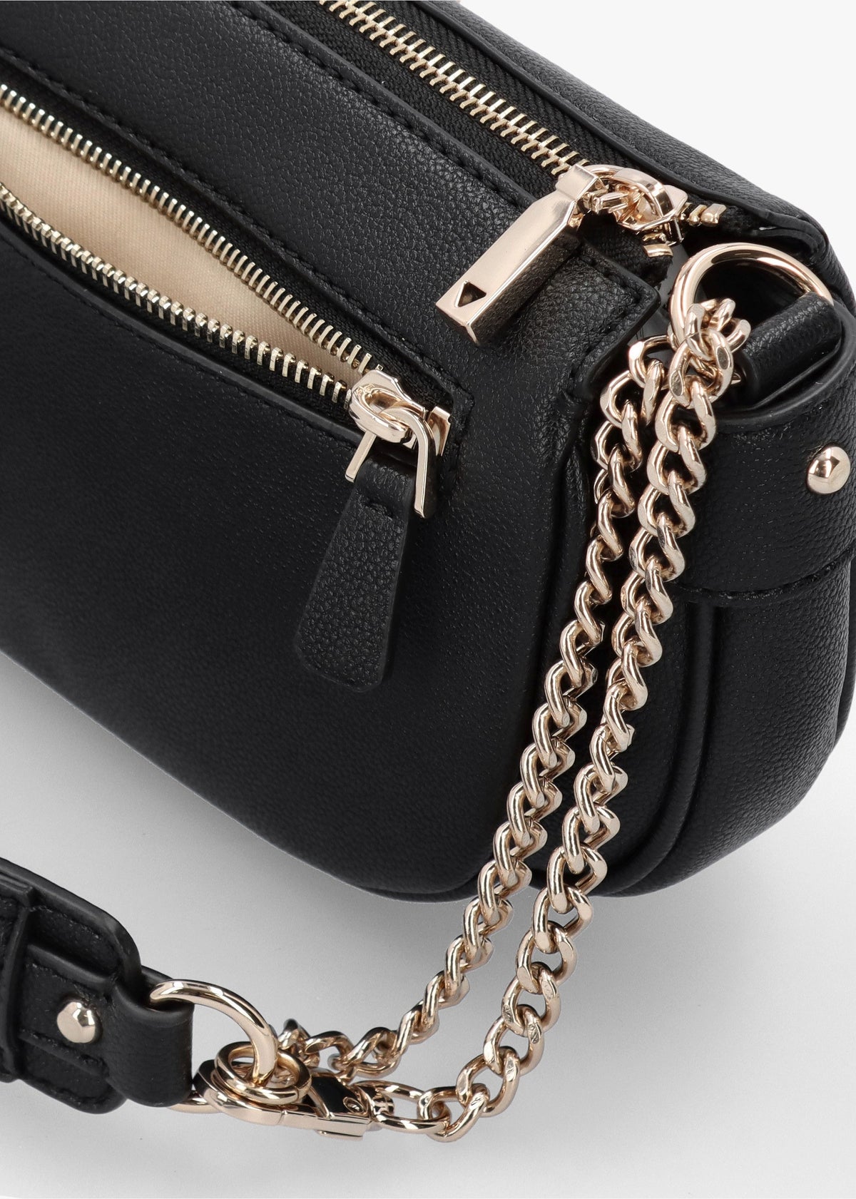 Fedora Black Shoulder Bag