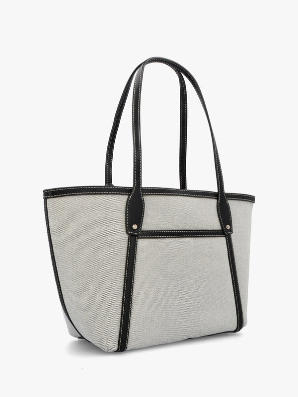 Sebina Natural Black Tote Bag