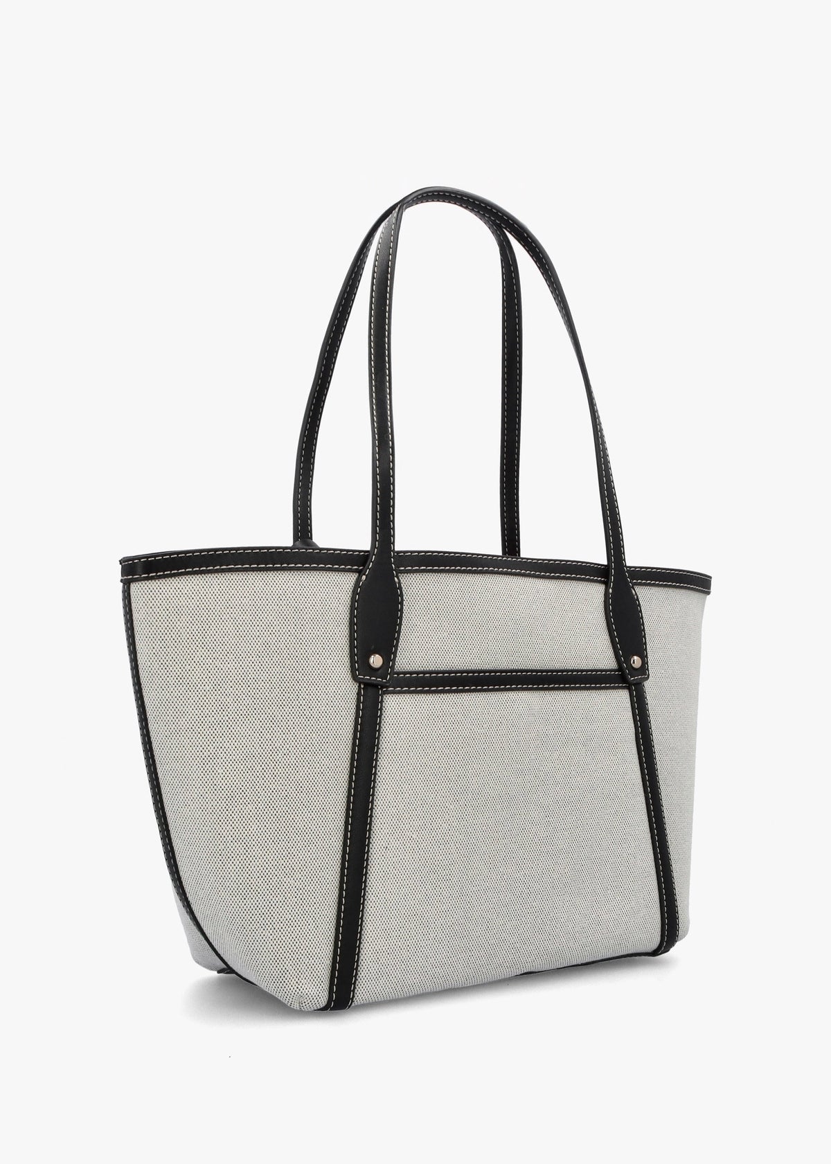 Sebina Natural Black Tote Bag