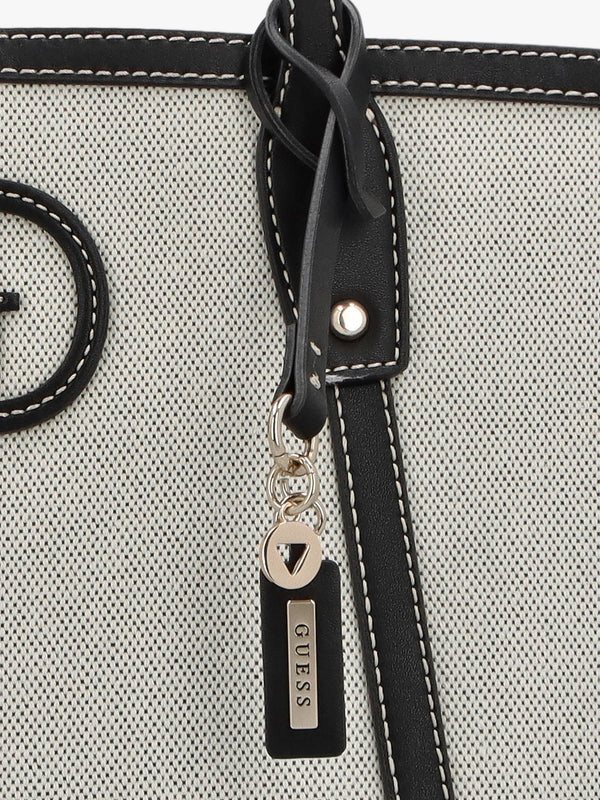Sebina Natural Black Tote Bag