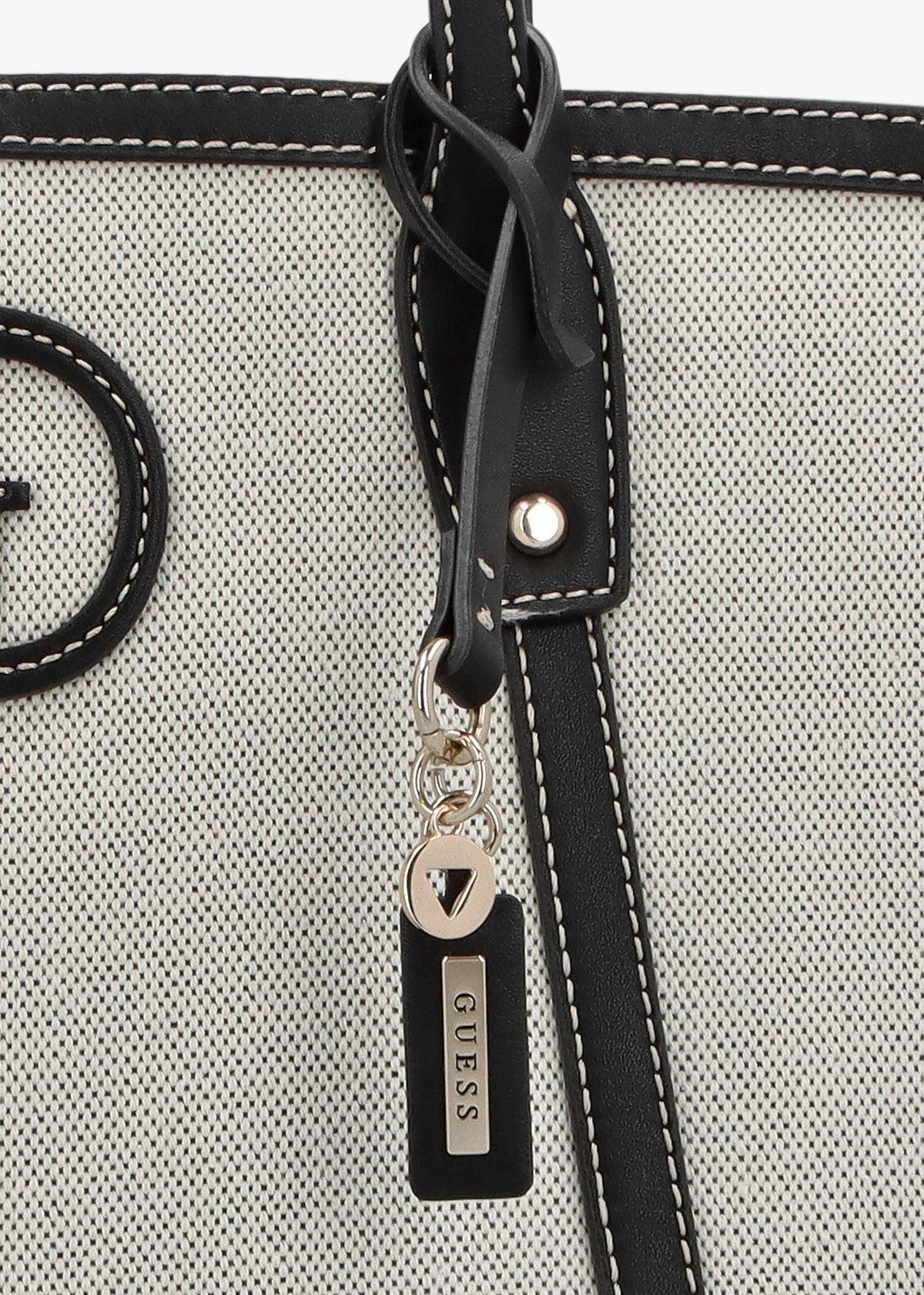 Sebina Natural Black Tote Bag